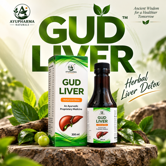 Ayupharma Naturals GUD LIVER – Ayurvedic Proprietary Medicine | 300 ml